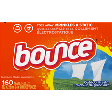 Cleaning Agents Bounce Fabric Softener Sheets, Fresh, 160 Sheets/box, 6 Boxes/carton PGC80168CT