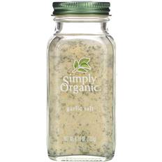 Spices, Flavoring & Sauces Simply Organic Garlic Salt 4.70 oz Jar