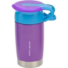 Wow Barn- & babytilbehør Wow Kids 360 Sports Water Bottle Double Walled Stainless Insulated, Purple 10 OZ 300 ML