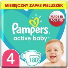 Pampers 4 Pampers Active Baby Diapers Size 4 180pcs