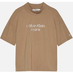 Calvin Klein Jeans Cut Seams Stack Logo T-Shirt