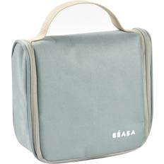 Beaba Barn- & babytilbehør Beaba Cosmetic bag with 9 accessories for the care of babies Sage green