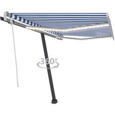 vidaXL Manual Retractable Awning with