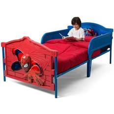 Super Heroes Kid's Room Delta Children Spider-Man Plastic 3D Twin Bed 43x78.5"