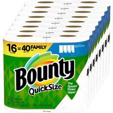 Bounty Quick-Size Paper Towels 16 Family Rolls