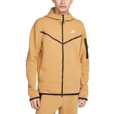 Nike tech fleece hoodie white Clothing Nike Nike Sportswear Tech Fleece Full-Zip Hoodie Men - Elemental Gold/Sail