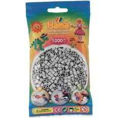 Hama midi 1000 Hama Beads Midi - Light gray 1000pcs.