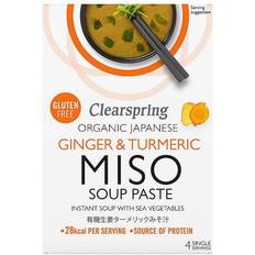 Clearspring Japanese Ginger & Turmeric Instant Miso Soup Paste