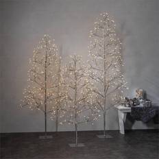 Sølv Juletrær Star Trading Flower Tree Dekorationsträd 120cm Juletre