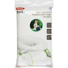 Diaper Waste Bags 2-in-1 Go Potty Refill Bags 30 Pack