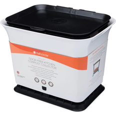 Full Circle Compost Bins Full Circle Breeze Fresh Air Odor-Free 1.5-Gallon Kitchen Compost Collector