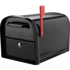 Letterboxes & Posts Architectural Mailboxes 6300 Oasis 360 Post Mount Locking Drop