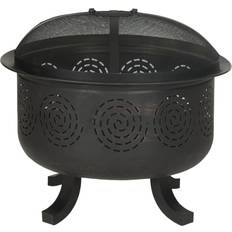 Safavieh Fire Pits & Fire Baskets Safavieh Outdoor Collection Negril Fire Pit Copper/Black