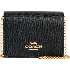 Leather Wallets & Key Holders Coach Mini Wallet On A Chain