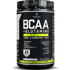 Sascha Fitness BCAA Plus Glutamine Natural Lemon Lime 362.5g