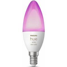 Kerzenförmig Leuchtmittel Philips Hue WCA B39 EU LED Lamps 4W E14