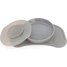 Vaskemaskinvennlig Spisebrikker Twistshake Click-Mat Mini + Plate
