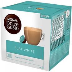 Dolce gusto white Coffee Makers Nescafé Dolce Gusto capsules NESCAFÃ Gusto "Flat White", 16