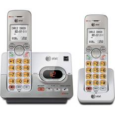 Landline Phones AT&T EL52203 2 Handset Expandable Phone System With Digital Answering System