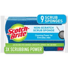 Scotch-Brite Non-Scratch Scrub Sponge 9-Pack, Blue