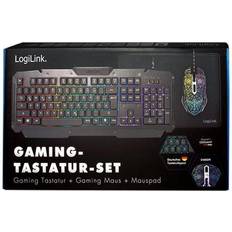 Tastaturer LogiLink Gaming-Set keyboard