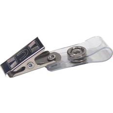 Labeling Tapes Badge Straps with Clip, 3/8"W, 100/Pack