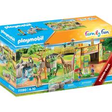 Giraffen Spielsets Playmobil Adventure Zoo 71190