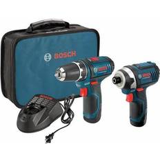 Bosch Set Bosch 12V Max 2-Tool Combo Kit with Two 2.0Ah Batteries, CLPK22-120