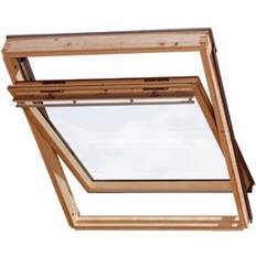 Velux Pine Centre Pivot Roof Holz Drehfenster Dreifachverglasung