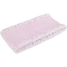 Disney Polyester Soft Fits Standard Changing Pad Cover Pink
