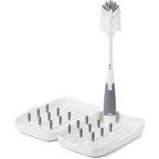 OXO Baby Bottle Accessories OXO Tot On-The-Go Drying Rack with Bottle Brush Gray
