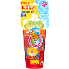 Baby Food Containers & Milk Powder Dispensers Nuby Snack N' Sip 2-in-1 Cup