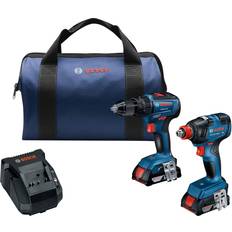 Bosch Battery Drills & Screwdrivers Bosch 18V 2-Tool Brushless Combo Kit, Drill Driver and Impact Driver, GXL18V-240B22