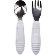Bumkins Spoon & Fork Marble