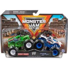 Monstertrucks reduziert Spin Master Monster Jam Grave Digger vs Razin Kane