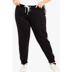 Avenue Pants & Shorts Avenue Plus Double Stripe Track Pants Female