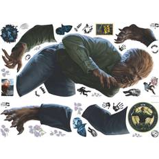 RoomMates Classic Monsters The Wolf Man Giant Peel & Stick Wall Decals White