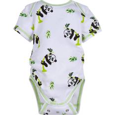 MiracleWear Panda Posheez Bodysuit - Green/White