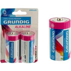 Grundig Batterien & Akkus Grundig "Batterier LR20 6000 mAh (2 pcs)