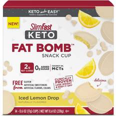 Slimfast Vitamins & Supplements Slimfast Keto Fat Bomb Snack Cup Lemon Drop
