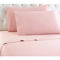 California King - Pink Bed Sheets Shavel Micro Flannel Bed Sheet Pink (279.4x274.3)