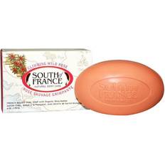 South of France Climbing Wild Rose Milled Oval Soap with Shea Butter 6