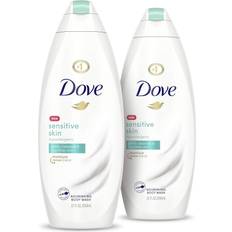 Dove Toiletries Dove Sensitive Skin Body Wash Hypoallergenic Nourishes Skin Sensitive