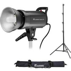 Studio Lighting Flashpoint Studio 300 R2 Bowens Mount Monolight Kit With 9.5'air-Cushioned Stand