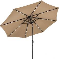 Best Choice Products Parasols & Accessories Best Choice Products 10ft Solar Powered