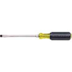 Slotted Screwdrivers Klein Tools 5/16 Keystone-Tip Head Screwdriver with 6 Round Shank- Cushion Grip Handle