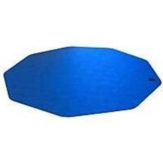 Floortex 9Mat Polycarbonate Chair Mat - Blue