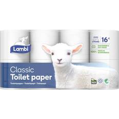 Lambi Rengjøringsutstyr & Rengjøringsmidler Lambi Classic Toilet Paper 5x8pcs