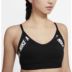 Buy Nike W NK INDY PRO CN LONG LINE BRA - Black/White