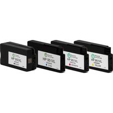 Hp 950xl HP 950XL/951 Black Cyan/Magenta/Yellow Ink Cartridge, 4/Pack C2P01FN#
